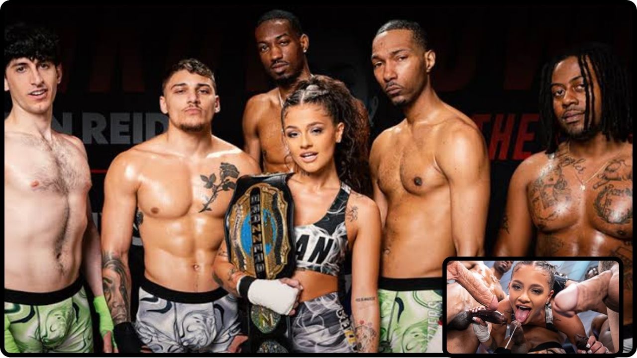 BRAZZERS BLOWBANG IN THE CAGE Ryan Reid