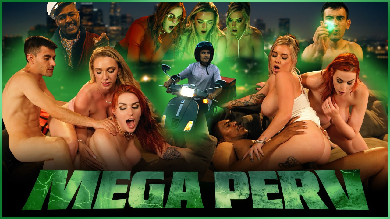 Brazzers – Kendra Sunderland, Abigaiil Morris, Cubbi Thompson, Beca Barbie – Mega Perv – Episode 1